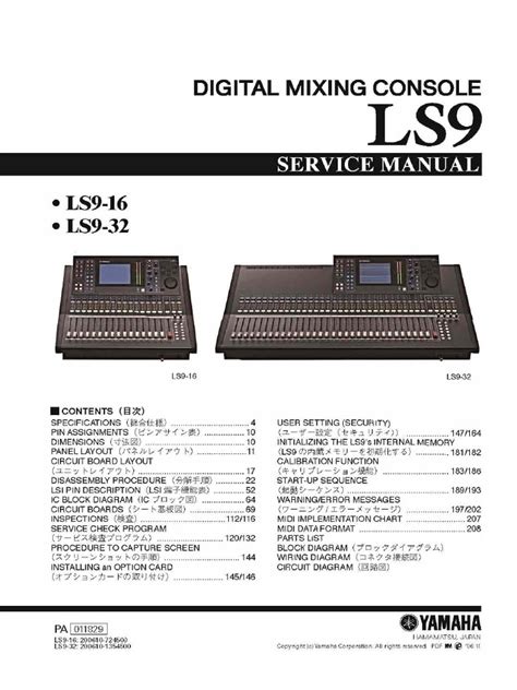 yamaha ls9 manual espaaol Reader