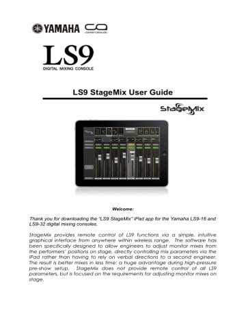 yamaha ls9 user guide PDF