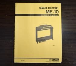 yamaha me 10 music keyboards owners manual PDF