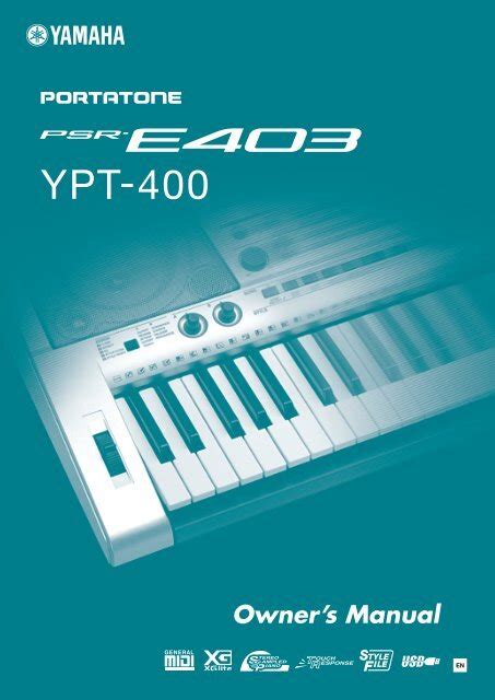 yamaha psr 400 music keyboards owners manual Kindle Editon