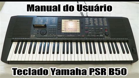 yamaha psr b50 music keyboards owners manual Epub