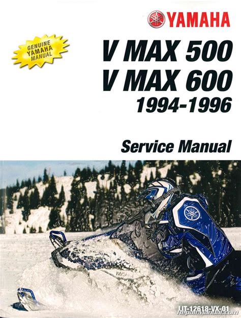 yamaha snowmobile service manual v max 500 Doc