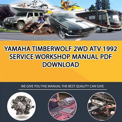yamaha timberwolf shop manual Doc