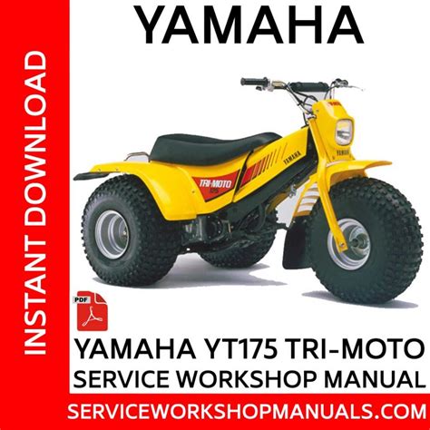 yamaha tri moto 125 manual PDF