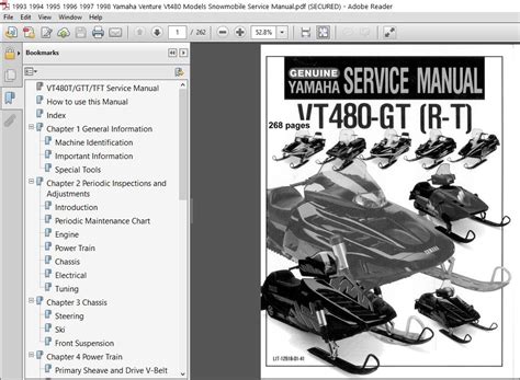 yamaha venture snowmobile service manual download Epub