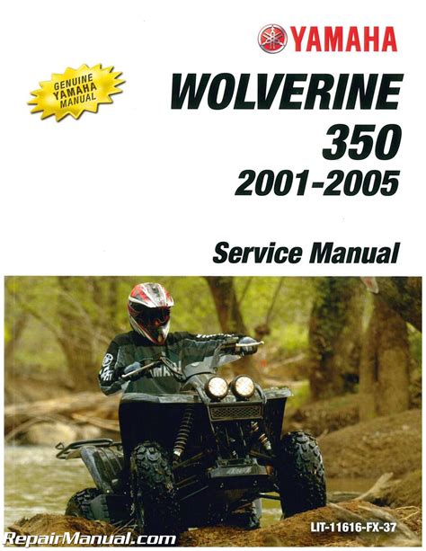 yamaha wolverine 4 350 service manual Kindle Editon