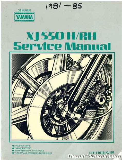 yamaha xj550 service manual Kindle Editon