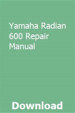 yamaha-radian-600-repair-manual-aqpbfbp Ebook Reader