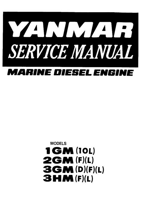 yanmar marine diesel service manual Kindle Editon