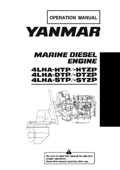 yanmar marine manual 4lha stp PDF