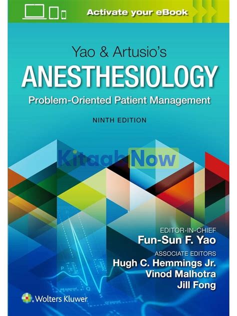 yao artusio s anesthesiology problem problem oriented Doc