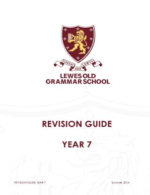 year 10 revision guide lewes old grammar Epub