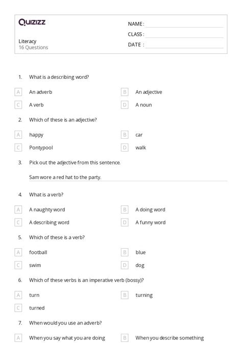 year 4 literacy test papers Epub