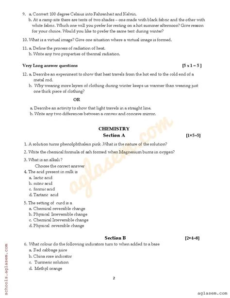 year 7 yearly exam science Epub