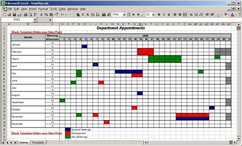 year planner 2013 excel Doc
