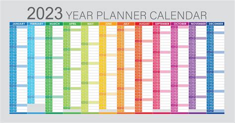 year planner template australia PDF