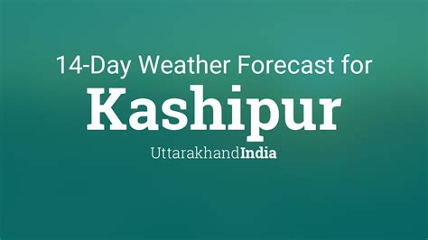 yearly weather data sheet of kashipur uttarakhand Kindle Editon