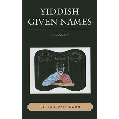 yiddish given names a lexicon Epub