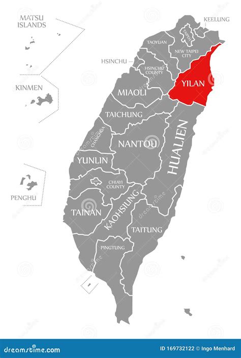 yilan taiwan map