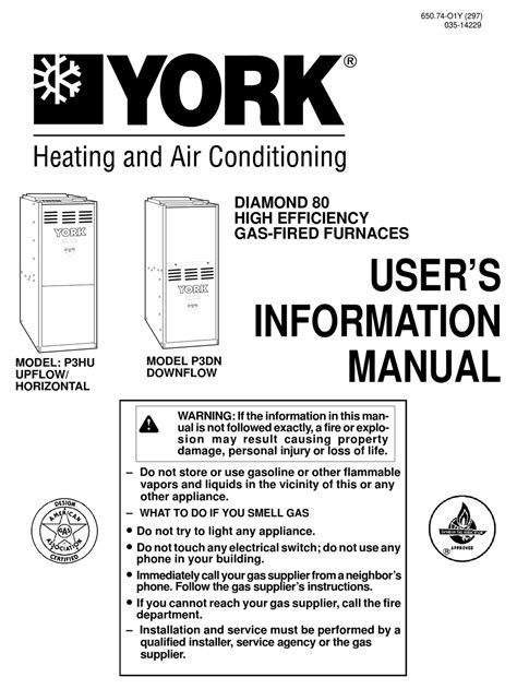 york diamond 80 furnace repair manual Reader