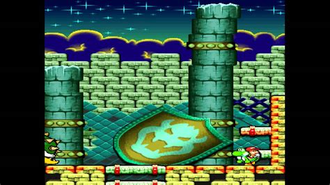 yoshis island bowsers castle