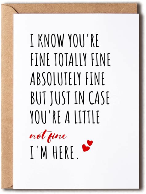 you're fine meaning