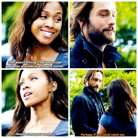 you can tell ichabod wants to kiss abbie Kindle Editon