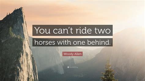 you cant ride two horses PDF