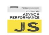 you dont know js async and performance Epub