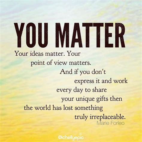 you matter quotes