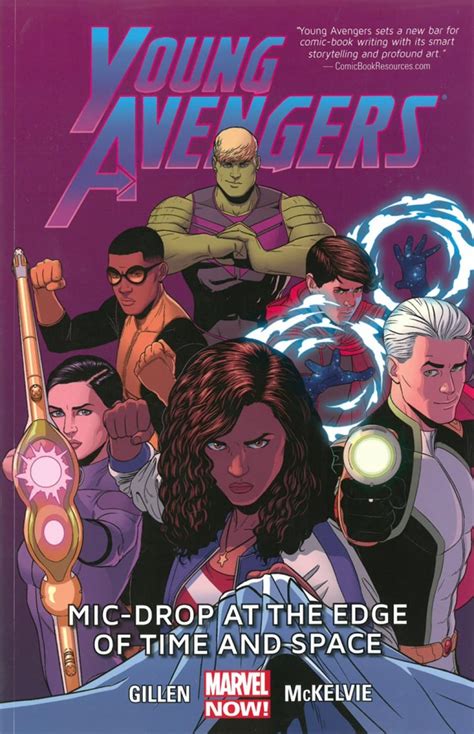 young avengers volume 3 mic drop at the edge of time and space marvel now Reader