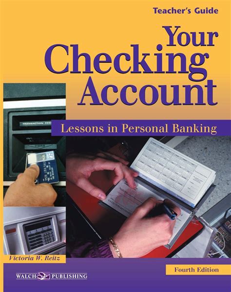 your checking account lessons in personal banking Epub