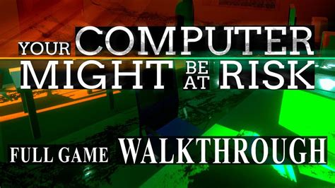 Your Computer Might Be At Risk Walkthrough