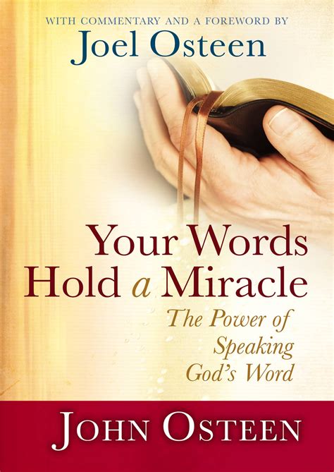 your words hold a miracle the power of speaking gods word Doc