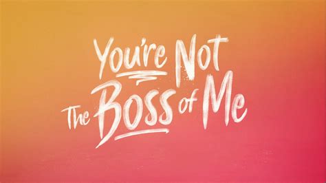 youre not the boss of me adventures of a modern mom Doc