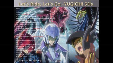 yugioh 5ds lets ride lets go cover