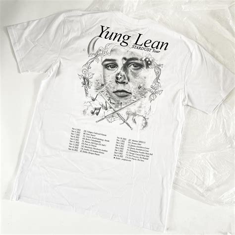 yung lean tour shirt