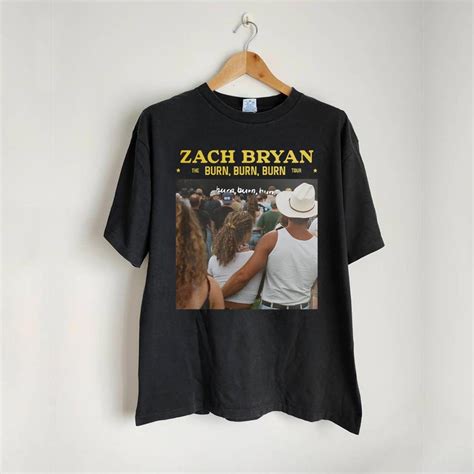 zach bryan burn burn burn shirt