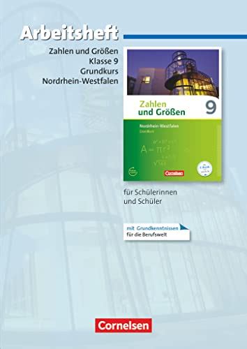 zahlen gr en nordrhein westfalen kernlehrpl ne arbeitsheft PDF