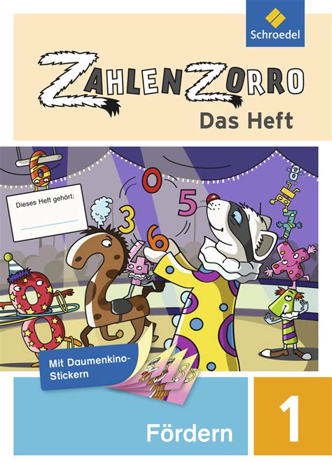 zahlenzorro das heft f rderheft 1 Epub