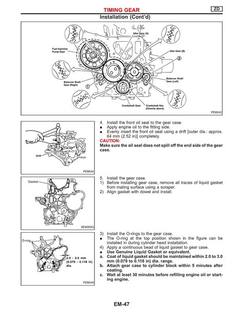 zd30 engine timing setting diagram Reader