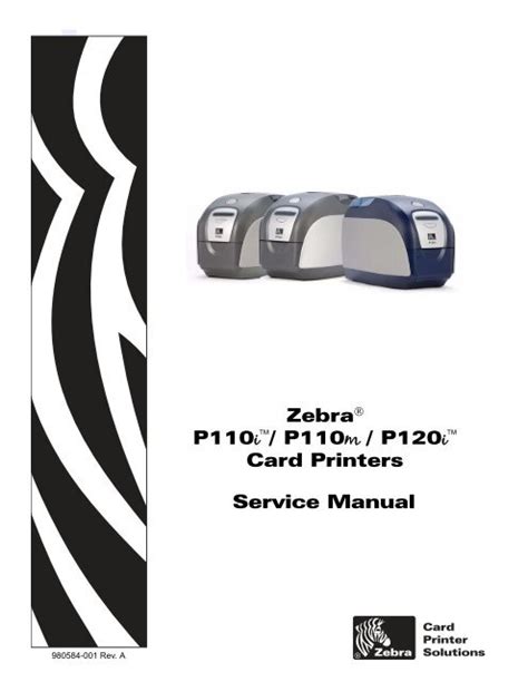 zebra p110i service manual Kindle Editon