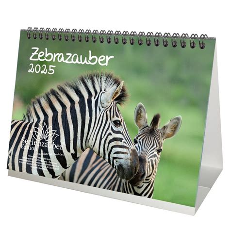 zebras ungez hmte tischkalender gestreiften monatskalender Doc