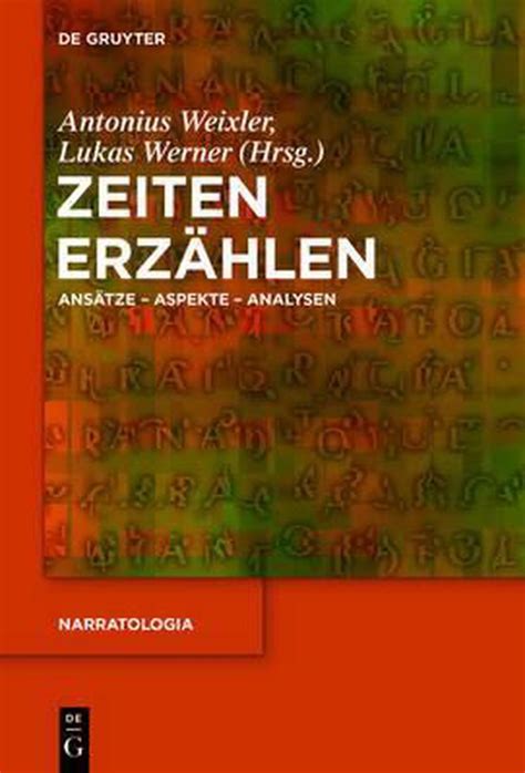 zeiten erz hlen ans tze analysen narratologia PDF