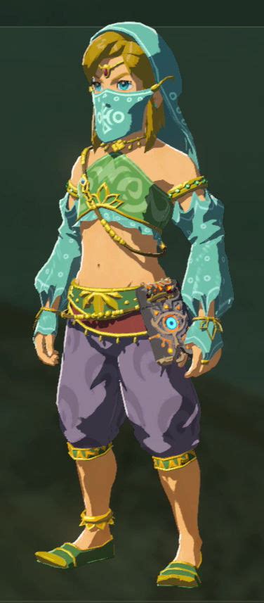 zelda breath of the wild gerudo outfit