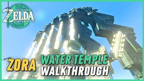 Zelda Zora Temple Walkthrough