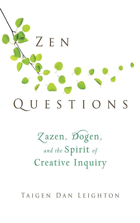 zen questions zazen dogen and the spirit of creative inquiry Epub