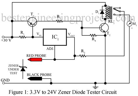 zener diode tester circuit diagram PDF