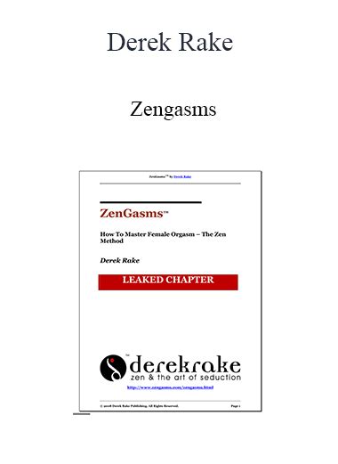 zengasms derek rake pdf Epub