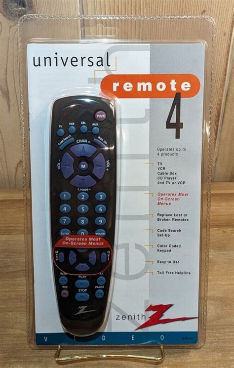 zenith universal remote manual codes Reader